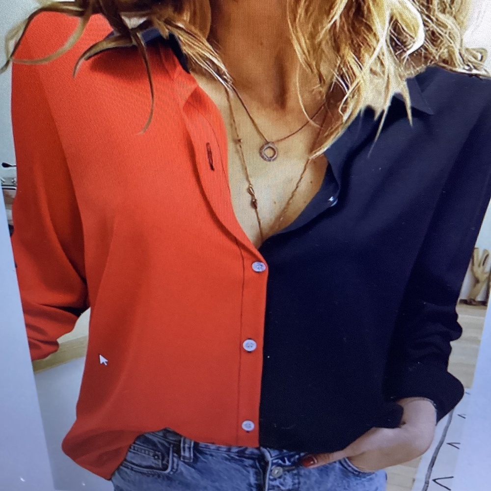 Color Block Shirt - Picture 3 of 3